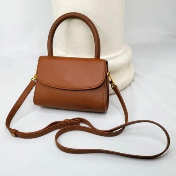 BY FAR Handbags - AUTHENTIC BY FAR Mini Leather Crossbody Bag